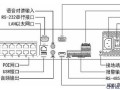 监控带poe怎么接线图（海康poe摄像头尾线接线顺序）