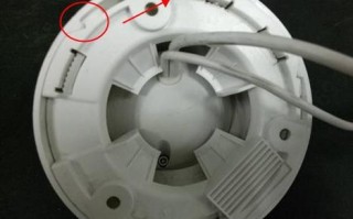 大华半球四根电源线怎么接，大华半球怎么拆下来