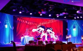 宴会厅大屏幕怎么开（结婚时大屏幕放的照片幻灯片怎么做）