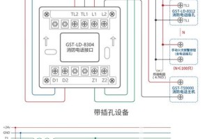 海湾消防主机与区域分机怎么连接，分机怎么远程主机连接