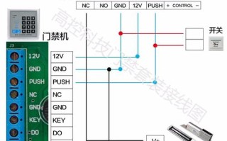 电子门刷卡电源怎么接（电控锁与门口机接线方法）