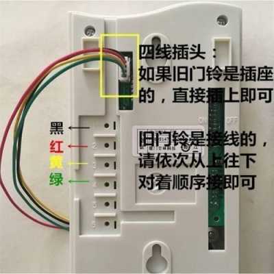楼道门铃4线怎么接,门铃线怎么接线-第1张图片-安保之家 楼道门铃4线怎么接,门铃线怎么接线-第1张图片-安保之家