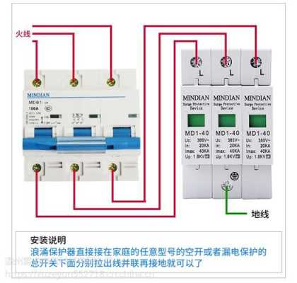 二合一防雷器怎么接(为什么电源防雷器前端应串联合适的熔断器或空开)-第3张图片-安保之家 二合一防雷器怎么接(为什么电源防雷器前端应串联合适的熔断器或空开)-第3张图片-安保之家