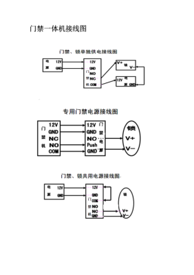 门禁怎么接线,刷卡门禁接线图方法-第3张图片-安保之家 门禁怎么接线,刷卡门禁接线图方法-第3张图片-安保之家