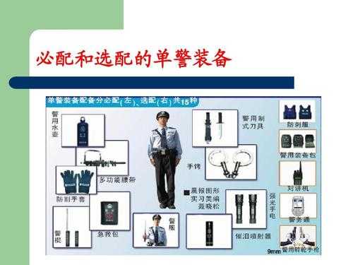 警察装备中的八大件分别是什么,中国警用装备怎么发展起来的-第2张图片-安保之家 警察装备中的八大件分别是什么,中国警用装备怎么发展起来的-第2张图片-安保之家