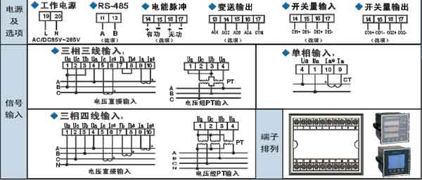 综合电力仪表怎么接线(单相多功能电力仪表接线原理)-第3张图片-安保之家 综合电力仪表怎么接线(单相多功能电力仪表接线原理)-第3张图片-安保之家