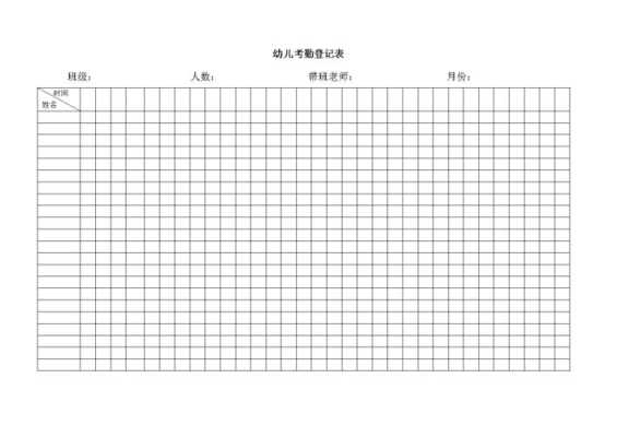 幼儿考勤表怎么制作(中班幼儿入园五件事)-第3张图片-安保之家 幼儿考勤表怎么制作(中班幼儿入园五件事)-第3张图片-安保之家