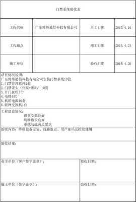 监控门禁综合验收怎么讲（物业服务合同验收标准）-第3张图片-安保之家