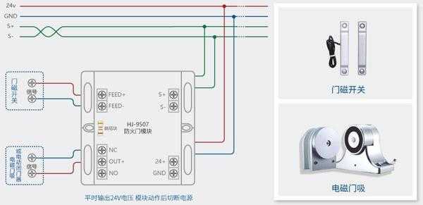 门磁继电器怎么接线,门磁模块如何接线-第3张图片-安保之家 门磁继电器怎么接线,门磁模块如何接线-第3张图片-安保之家