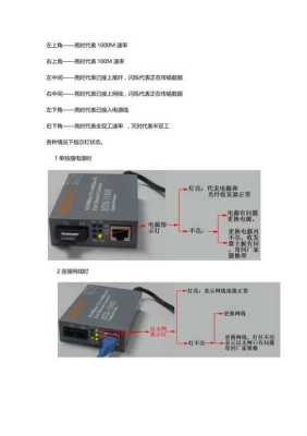 模拟光纤收发器怎么使用（光纤收发器说明书）-第2张图片-安保之家