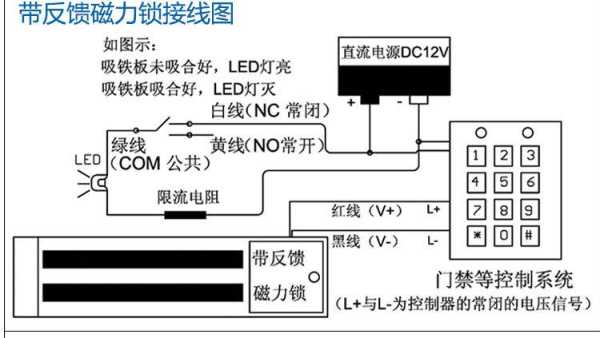 磁力锁带有门磁信号怎么接线,延时板怎么接磁力锁的-第2张图片-安保之家 磁力锁带有门磁信号怎么接线,延时板怎么接磁力锁的-第2张图片-安保之家