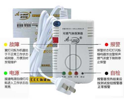 燃气漏气报警器使用说明,气体泄露报警器怎么用的-第3张图片-安保之家 燃气漏气报警器使用说明,气体泄露报警器怎么用的-第3张图片-安保之家